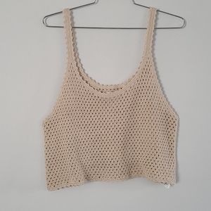 NWOT Wilfred Caraway knit tank top in birch